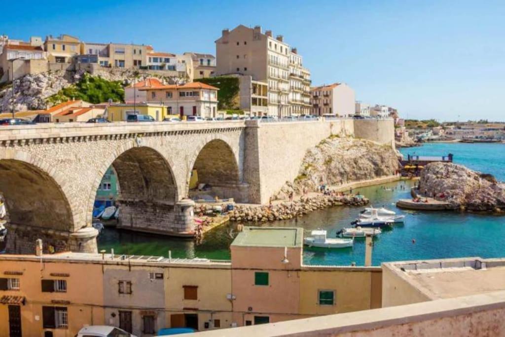 Grand Large Sur La Corniche Marseille Par Conciergerie By Sam Apartment Exterior foto